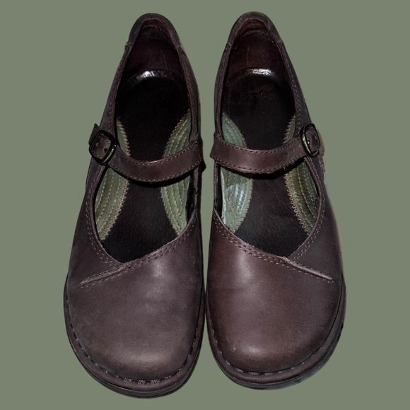 Dansko Women's Brown Leather Suede Mary Jane Shoe Size 39 US 9 - Picture 2 of 6